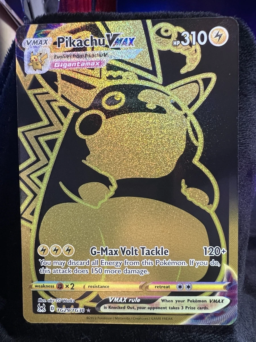 Pikachu VMAX UR TG29/TG30 ピカチュウ　英語版 Pikachu VMAX TG29/TG30 Swsh11: Lost Origin Trainer Gallery for