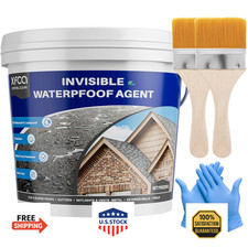 Transparent Waterproof Coating 70oz 2KG - Clear Invisible Liquid Sealant