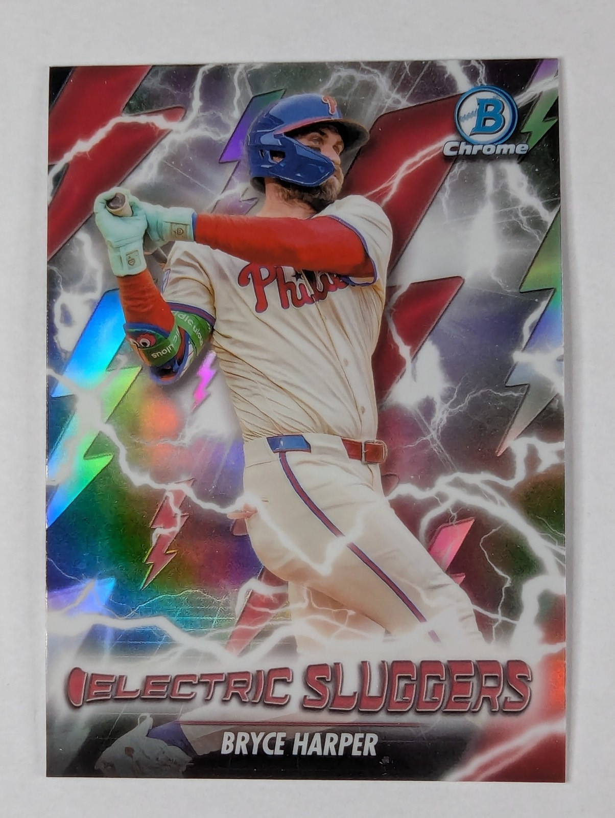 Bryce Harper  2026 Bowman Chrome Electric Sluggers ES-6 Philadelphia Phillies