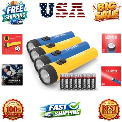 LED Flashlights 4-Pack, Bright Flashlights for Emergencies and Camping Gear, ...