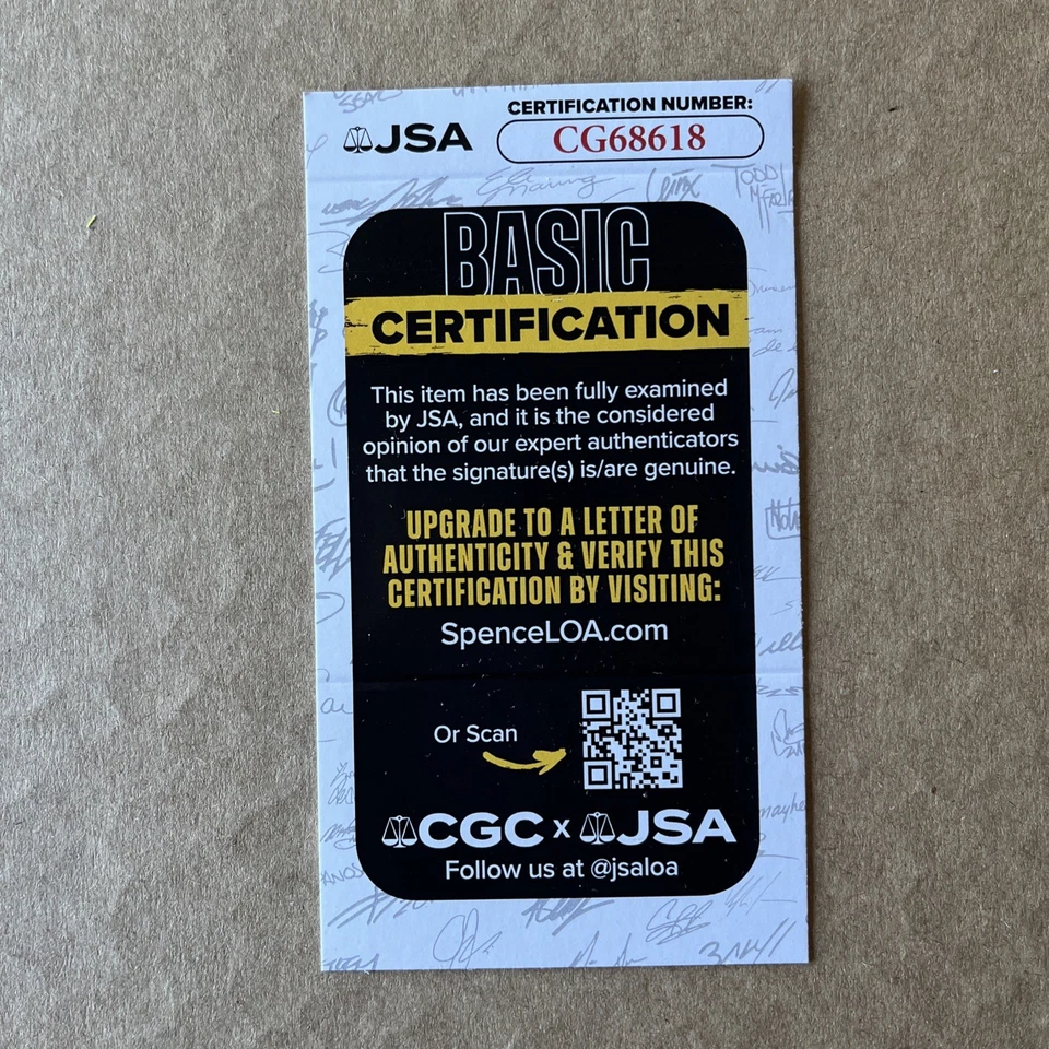 RUDY REUTTIGER SIGNED 2011 ALLEN & GINTER #238 NOTRE DAME JSA MJR - Image 3 of 4