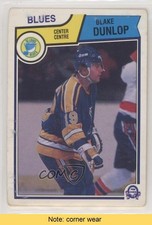 1983-84 O-Pee-Chee Blake Dunlop #314 READ 0a1