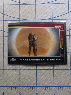 Topps Chrome Marvel - Cassandra Exits The Void #91 - Base Card