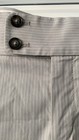 Banana  Republic Sloan Low Waist Gray Microstripe Pants 10 — photo 7