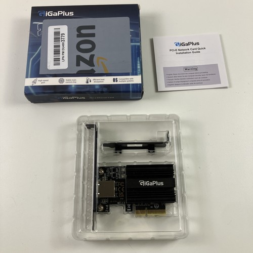 GigaPlus 10Gbe PCI-e Network Card AQC113 Controller 10G Base-T RJ45 Port NIC