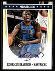 Rodrigue Beaubois 2011-12 NBA Hoops Auto Card #36