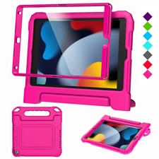 Kids Case For iPad 9th/8th/7th Generation 10.2" with Built-in Screen Protector