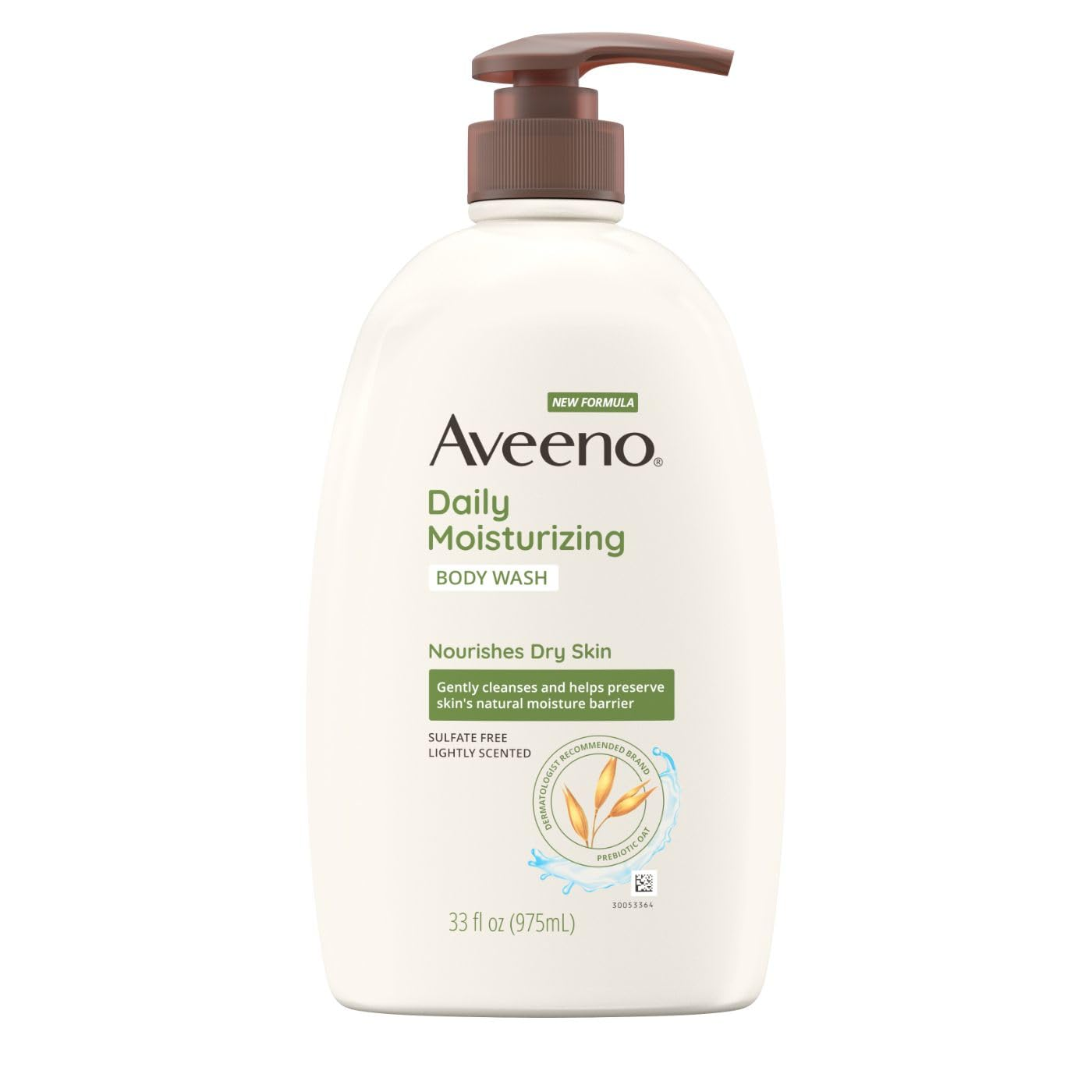 Aveeno Daily Moisturizing Body Wash for Dry Skin with Soothing Oat Formula