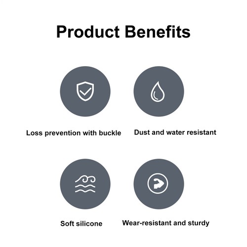 5pcs Type C Dust Plug Micro USB Charger Port Protector Cover For Phone Dustproof - 第 4/10 張圖片