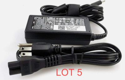 LOT 5 Dell OptiPlex 3050 7040 5050 7050 3070 3020 9020M Micro Adapter Power 65W