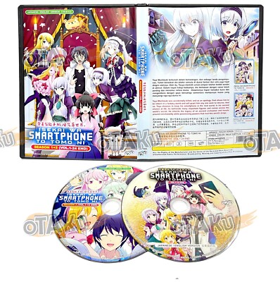 ISEKAI WA SMARTPHONE TO TOMO NI. (SEA 1+2) -DVD (1-24 EPS) ENG DUB, SHIP FROM US