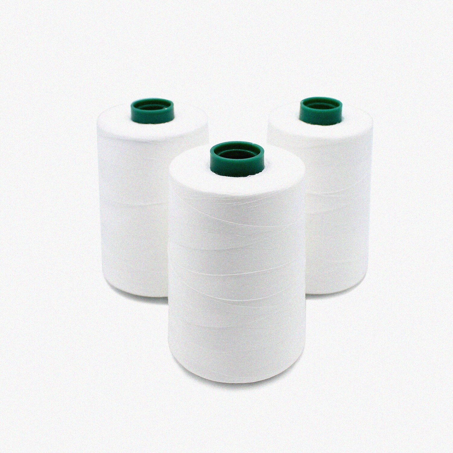 Trio Mouse Thread PermaThread Trio: 3 Spools of TEX40 White Poly-Core Sewing Thread ...