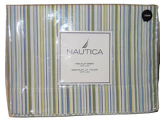 Nautica twin flat sheet MARTITIME NOS