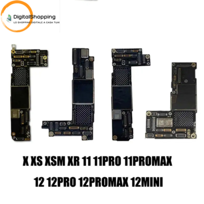 APPLE IPHONE SE X XR XS 11 PRO 12 LOGIC BOARD MOTHERBOARD MOTHERBOARD