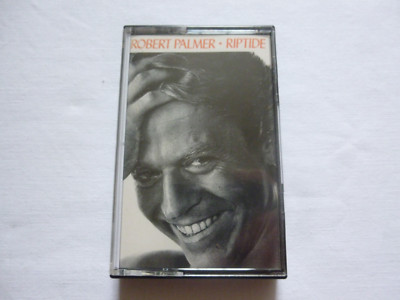 ROBERT PALMER ~ RIPTIDE ~ ISLAND 1985 UK POP ROCK CASSETTE TAPE ~ QUICK SHIPPING