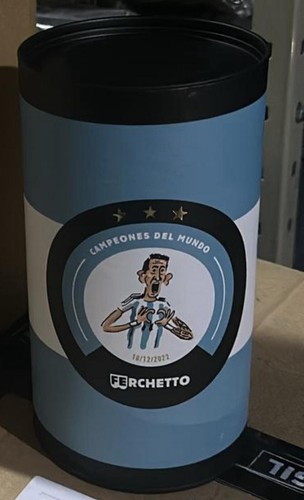 GLASS FOR FERNET BRANCA VASO CHETO FERCHETTO ARGENTINA CHAMPIONS 2022