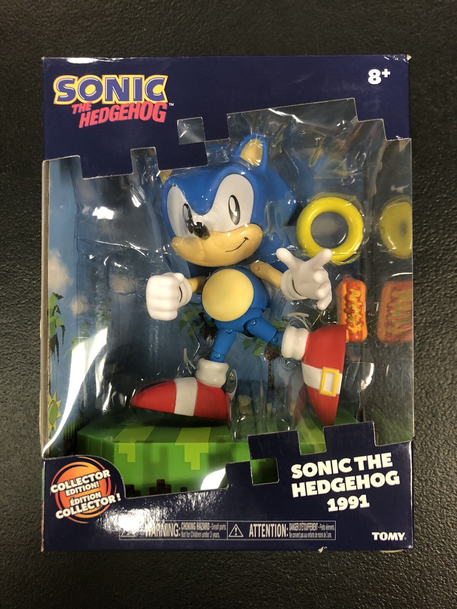 TOMY Sonic The Hedgehog 1991 Collector’s Edition Articulated Action Figure