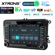 7" Car GPS Radio RDS Android 13 8Core 4+64G Head Unit CarPlay For VW SEAT SKODA