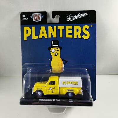 1/64th M2 Machines Auto Drivers R105 1954 Planters Studebaker 3R Pickup Truck