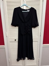 Chelsea28 Forget Me Not Gathered Waist Dress SZ XS