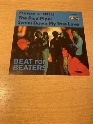 7'' CRISPIAN ST. PETERS * The Pied Piper (BEAT FOR BEATERS)