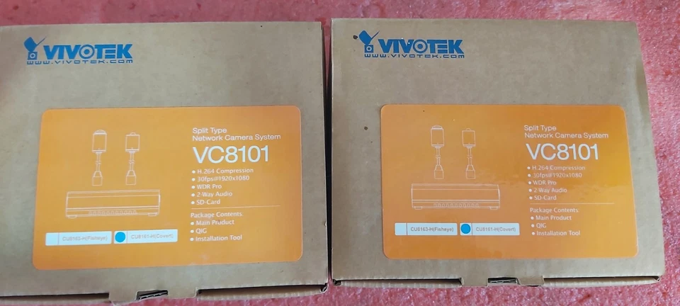 Sistema de cámara Vivotek VC8101 ¡Lote de 2 haz ofertas!  !Envío rápido!D-2 Foto 4 de 4