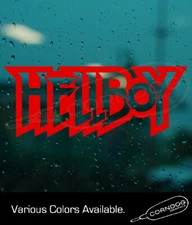 Hellboy Title STICKER VINYL DECAL DARK HORSE  BPRD ABE SAPIEN DOOM ANUNG UN RAMA