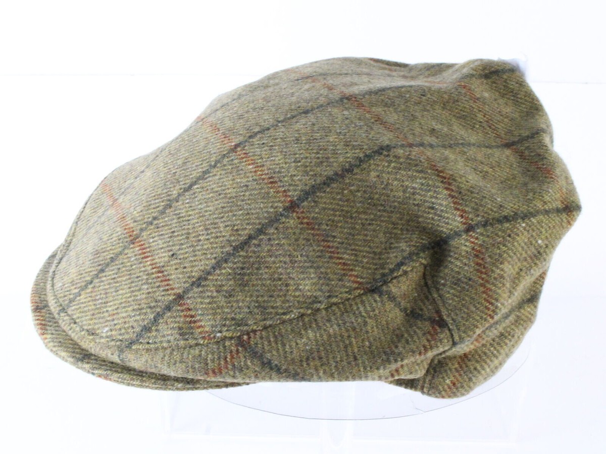 John Hanly Co Ltd Mens Tan PURE NEW Wool Ivy Cap NEWSBOY
