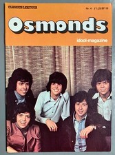 THE OSMONDS 1973 vintage Dutch MAGAZINE Donny Osmond GOIN' HOME