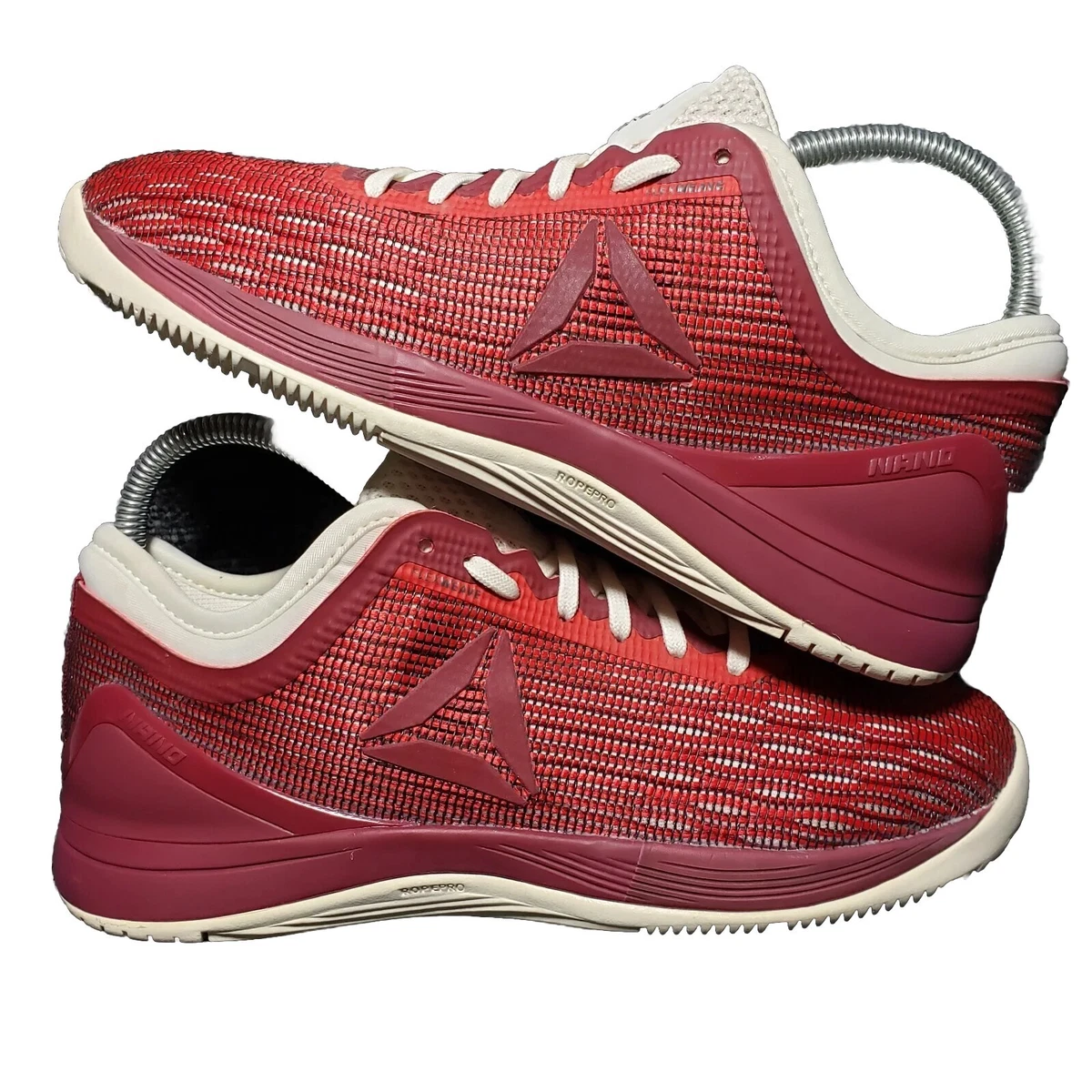Reebok CrossFit Nano 8.0 Womens 7 Red Maroon Athletic Training