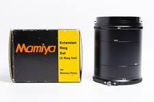 Mamiya Extension Ring Set 1 2 3 4 5 Set for Mamiya Press