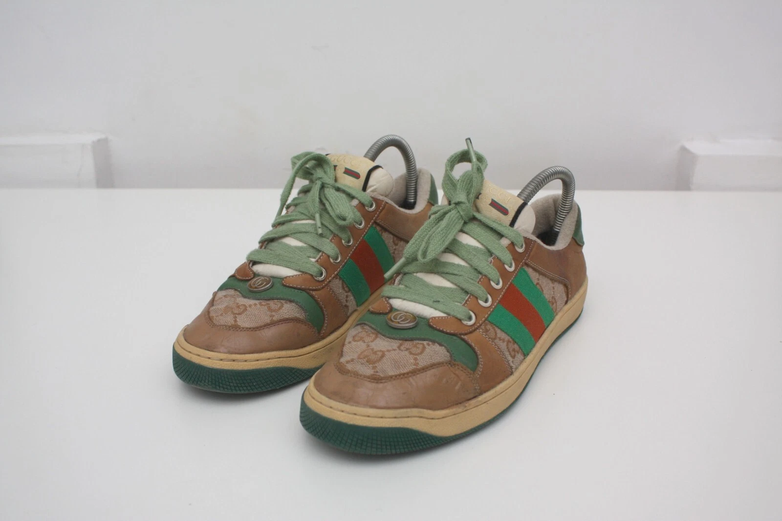 Baskets Gucci vintage monogramme 40