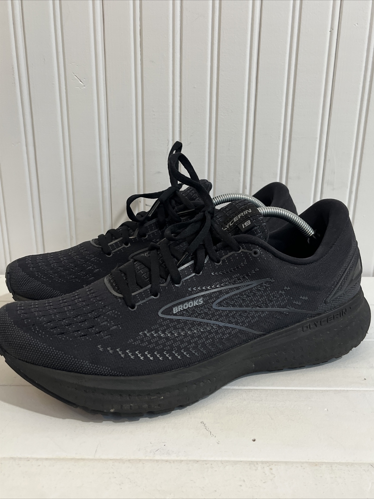 Brooks Glycerin 19 Mens Running Walking Shoes Black A… Gem