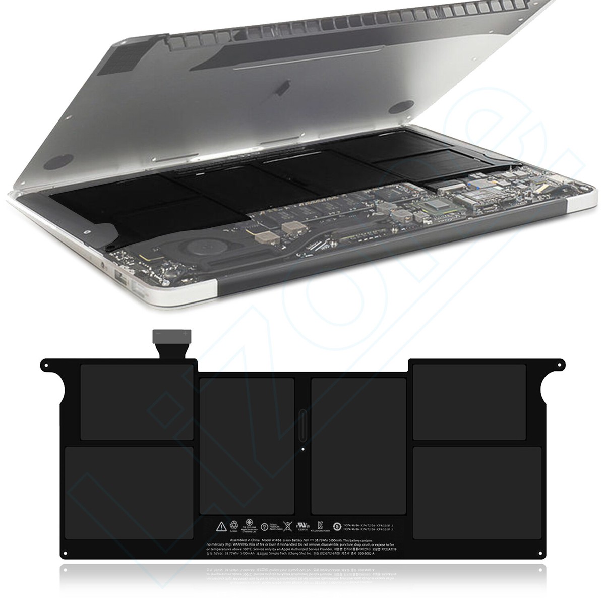 11 Apple MacBook Air Battery A1495 for A1465 Mid 2013, 2014, 2015 020