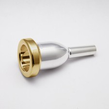 Bach 24K Gold Rim  Cup Tuba/Sousaphone Megatone Mouthpiece, 18 NEW 