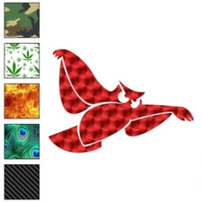 Tribal Barn Owl, Vinyl Decal Sticker, 40 Patterns & 3 Sizes, #496