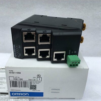 One New Omron W4S1-05B W4S105B PLC Module In Box Expedited Shpping