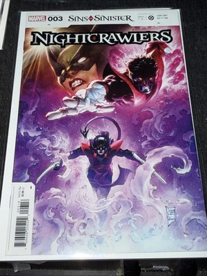 NIGHTCRAWLERS #3 1:25 TAN VARIANT X-MEN X23 SINS OF SINISTER MARVEL COMICBOOK