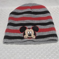 Disney Mickey Mouse Toddler Knitted Beanie Hat 2t-5t