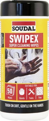 Soudal Reinigungstücher Swipex 100 Stück  Putz- & Pflegemittel