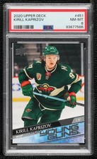 2020-21 Upper Deck Young Guns Kirill Kaprizov #451 PSA 8 08g7