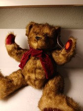 Dan Dee Teddy Bear 100th Anniversary Special Edition Plush Brown Holiday 19 Toy