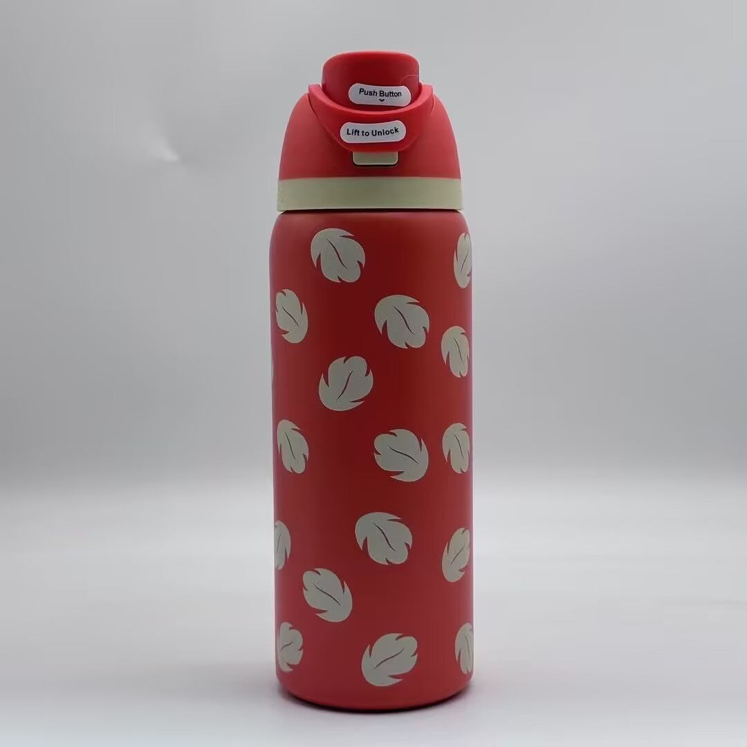 Owala Disney Lilo 32 oz FreeSip Color Drop Bundle Water Bottle New In Box