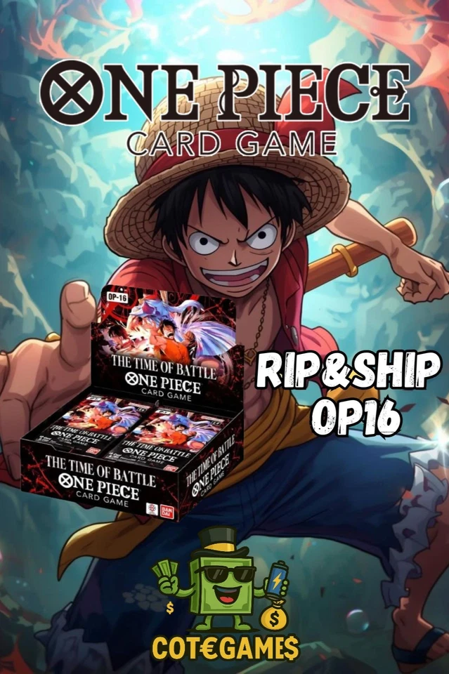 [LIVE] 🏴‍☠️ ONE PIECE REALEASE OP16 ENG🦜