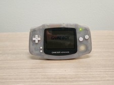 Nintendo Game Boy Advance Console System - Clear Glacier
