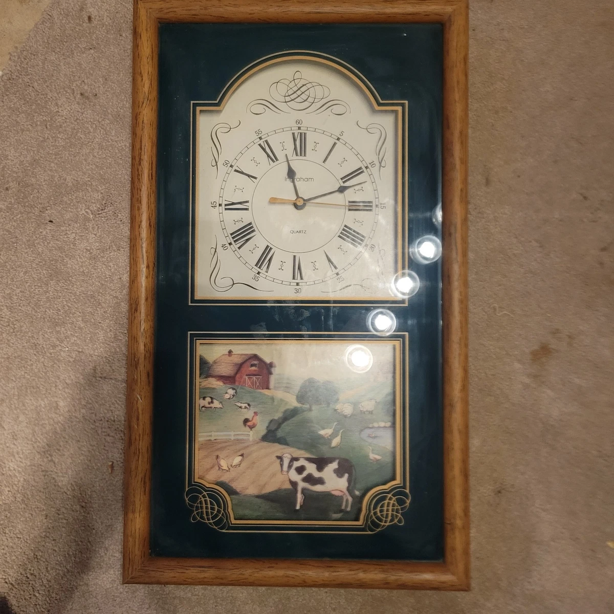 Ingraham Quartz Clock In Collectible Wall Clocks (1970-Now) for