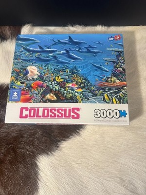 2017 Colossus 3000 piece puzzle ''Lost City''   AUTISM AWARENESS NIB sure lox