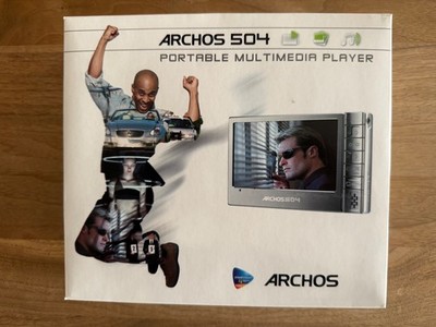 ARCHOS 504 Multimedia Player 80 GB 4.3'' 16:9 Display Top Zustand OVP