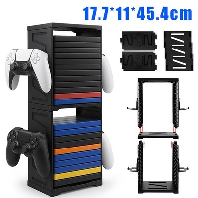 Game Disc Box für Switch/XBOX/PS4/PS5 Controller Halterungen Disc Halter Regal