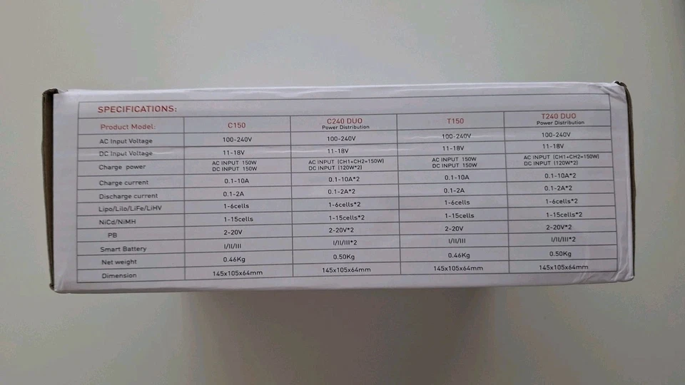 HTRC C150 RC Akku Ladegerät für LiPo, LiHV, Life, Lilon, NiCd, PB, NiMH - Bild 3 von 4